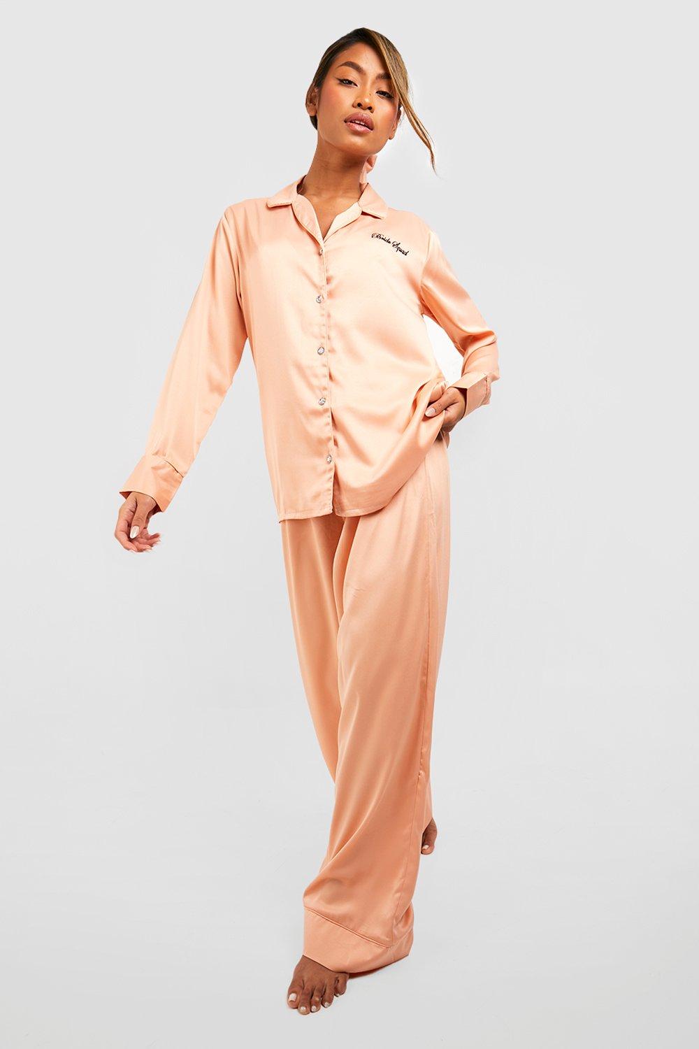 Bride best sale pjs boohoo